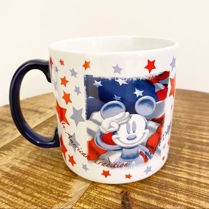 Disney Mickey Mouse patriotic mug